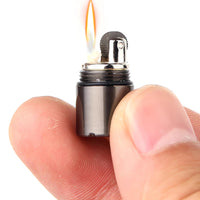 Tiny Kerosene Lighter — Silver